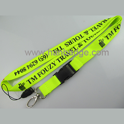 lanyard in fluo color